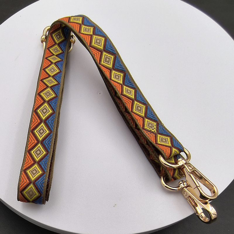 Регулируема каишка за телефон с дълга презрамка, унисекс, полиестер, ръчна изработка, метална катарама