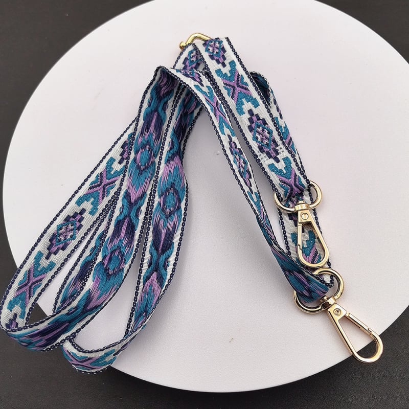 Регулируема каишка за телефон с дълга презрамка, унисекс, полиестер, ръчна изработка, метална катарама