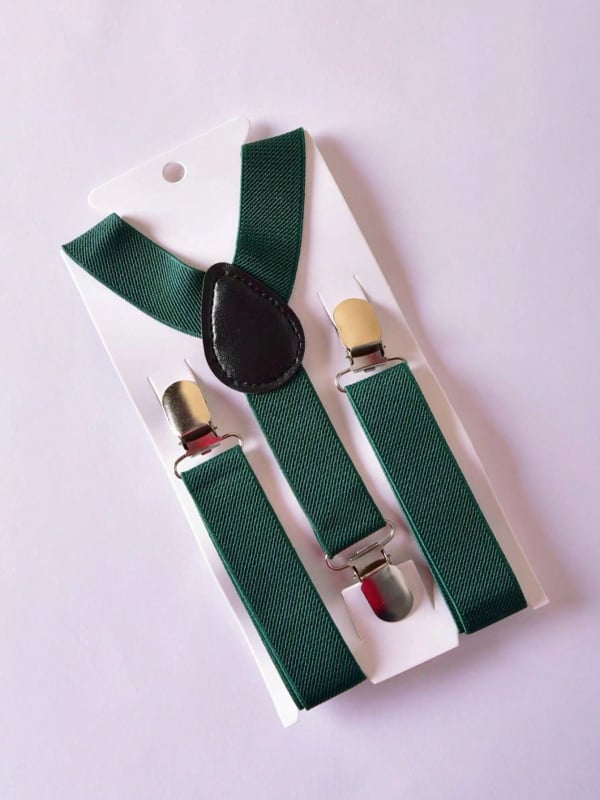 Bretele pentru copii în formă de Y, elastice, cu 3 clipsuri, lungime reglabilă, elasticitate puternică