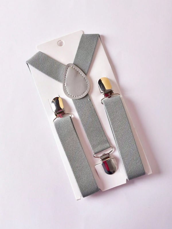 Bretele pentru copii în formă de Y, elastice, cu 3 clipsuri, lungime reglabilă, elasticitate puternică