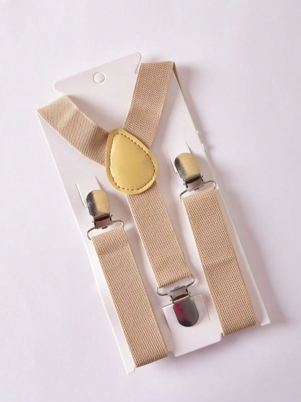 Bretele pentru copii în formă de Y, elastice, cu 3 clipsuri, lungime reglabilă, elasticitate puternică