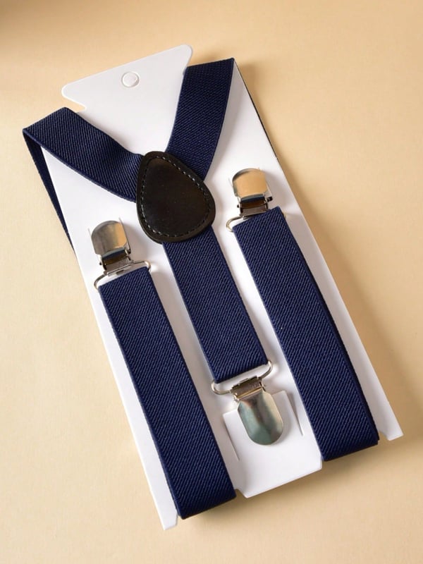 Bretele pentru copii în formă de Y, elastice, cu 3 clipsuri, lungime reglabilă, elasticitate puternică