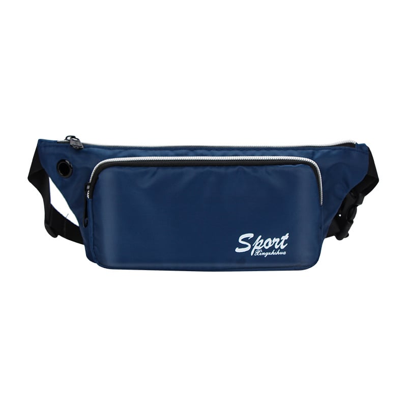 Vyrinė juosmens rankinė – atspari vandeniui Oxford audiniui, cross-body dirželis, miesto paprastas stilius, vientisas raštas