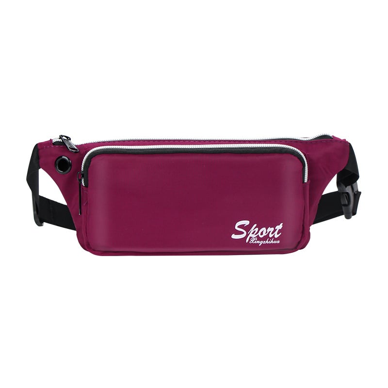 Vyrinė juosmens rankinė – atspari vandeniui Oxford audiniui, cross-body dirželis, miesto paprastas stilius, vientisas raštas