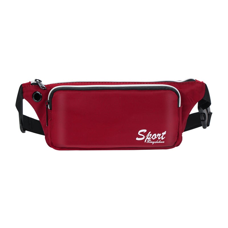 Vyrinė juosmens rankinė – atspari vandeniui Oxford audiniui, cross-body dirželis, miesto paprastas stilius, vientisas raštas