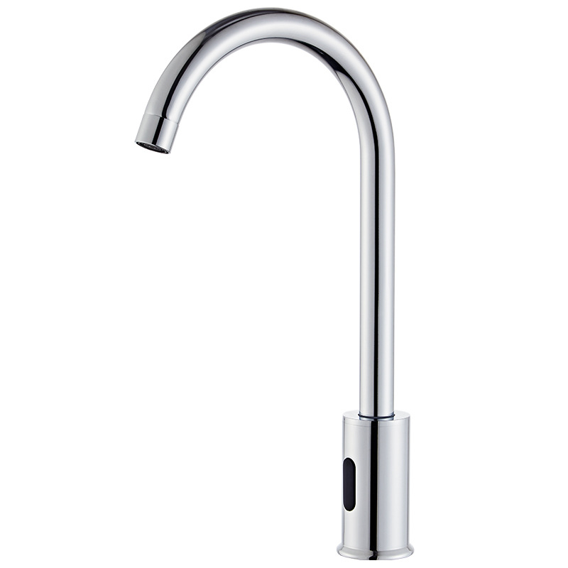 HRUISI Indukcijska kuhinjska slavina, model 8205L, bakreno tijelo, promjer ulaza/izlaza G2/1, nominalni tlak 0.02-0.8 MPa
