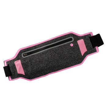 Sport derék táska – poliészter, vízálló, lopás elleni, uniszex, nylon bélés