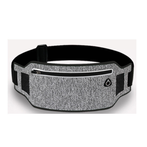 Sport derék táska – poliészter, vízálló, lopás elleni, uniszex, nylon bélés