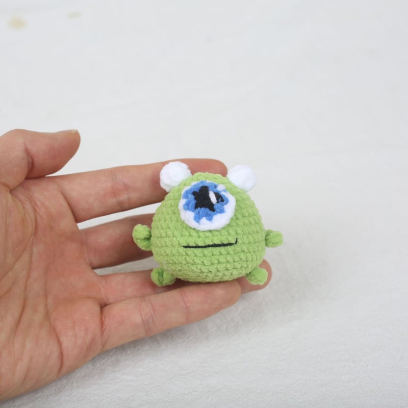 Breloc tricotat manual cu capybara iepuraș, din lână, stil pastoral, ornament pentru geantă