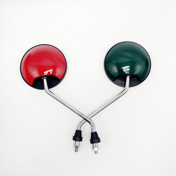 Visszapillantó tükör elektromos kerékpárhoz, konvex széles látószögű, univerzális kerek tükör