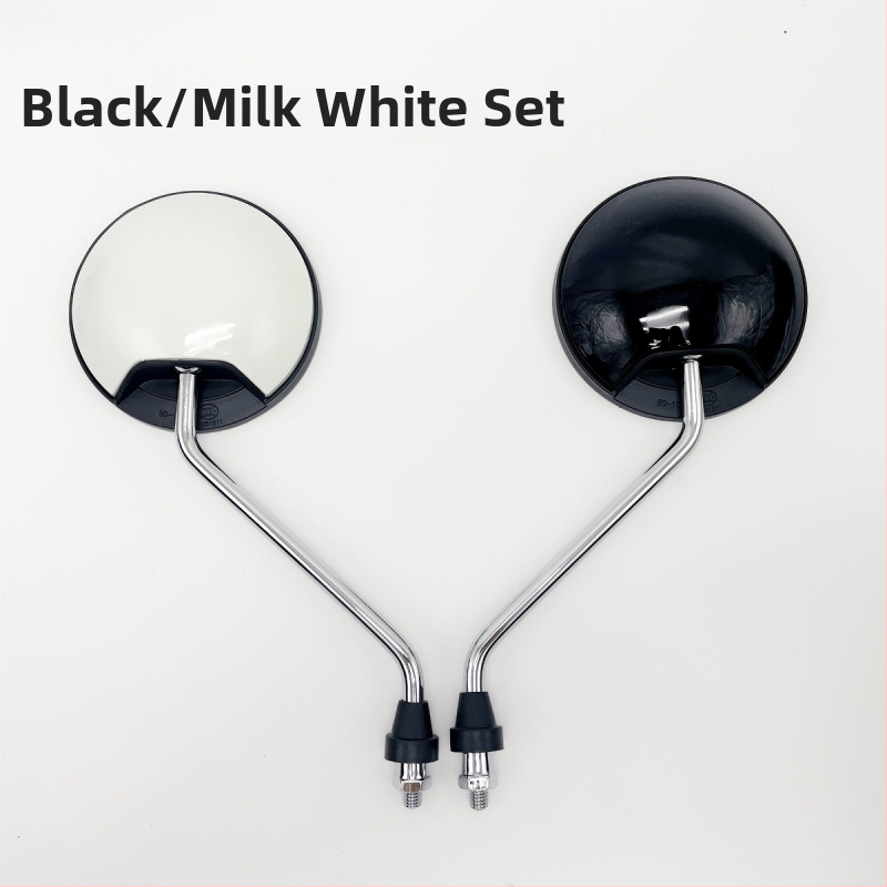 Visszapillantó tükör elektromos kerékpárhoz, konvex széles látószögű, univerzális kerek tükör