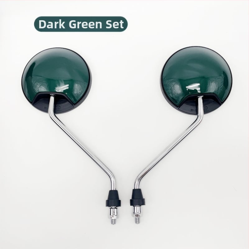 Visszapillantó tükör elektromos kerékpárhoz, konvex széles látószögű, univerzális kerek tükör