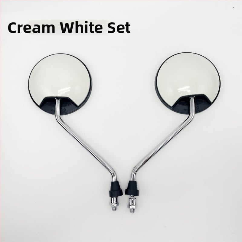 Visszapillantó tükör elektromos kerékpárhoz, konvex széles látószögű, univerzális kerek tükör