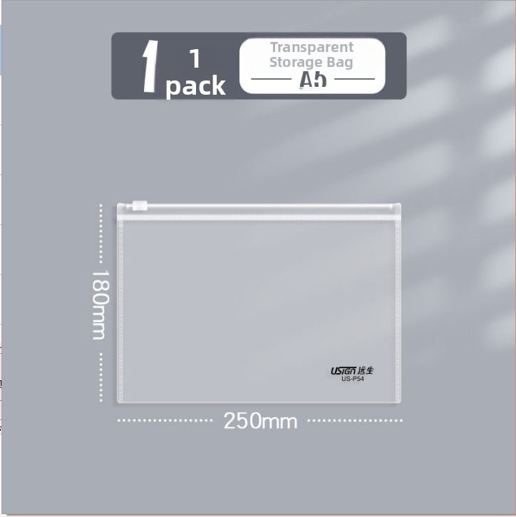 Bedome PVC puzdro na ceruzky pre skúšky, so zipsom, jednoduchý tvar (Bedome, PVC, zipper-type, simple shape)