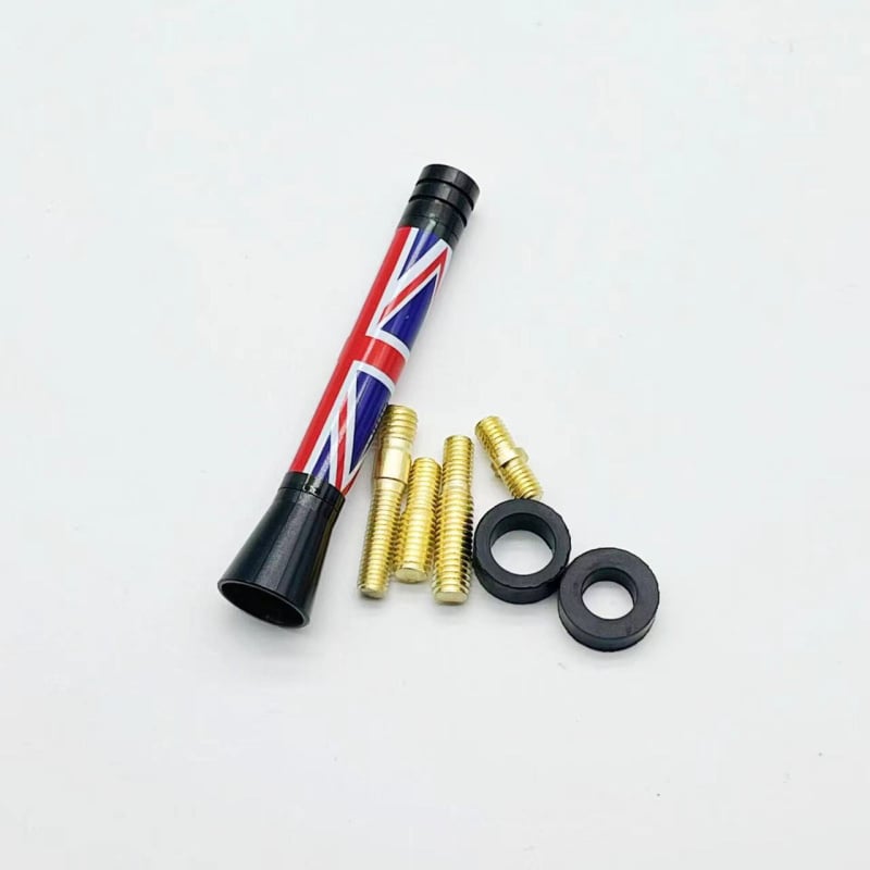 GR automobilna antenska antena od karbonskih vlakana, anti‑statična, univerzalna kompatibilnost, navojni priključak, prilagodljiva.