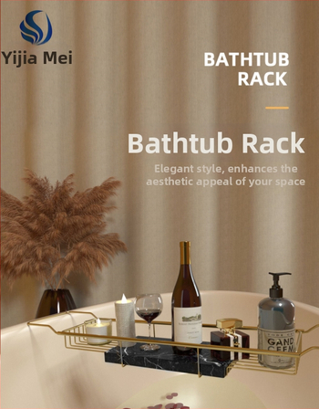 Raft de baie din oțel inoxidabil, extensibil, etaj unic, montaj pe suprafață, design simplu și modern