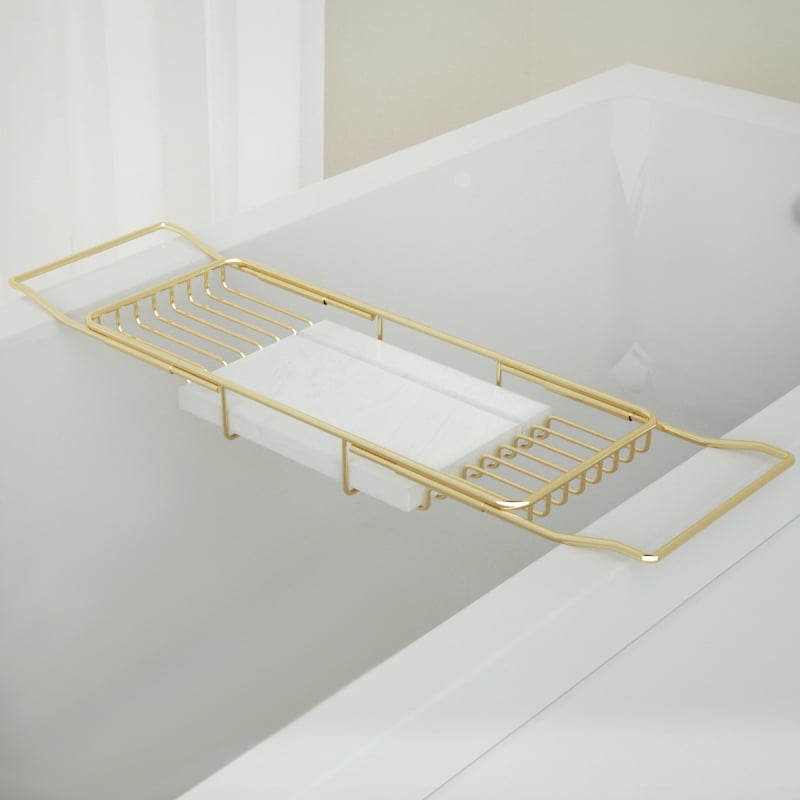 Raft de baie din oțel inoxidabil, extensibil, etaj unic, montaj pe suprafață, design simplu și modern