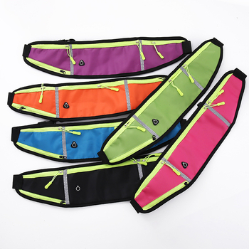 Kerékpáros derék táska - uniszex, vízálló nejlon sporttáska palacktartóval, ultrakönnyű, kültéri használatra (Nylon; Vízálló; Ultra könnyű; Palacktartó; Uniszex)