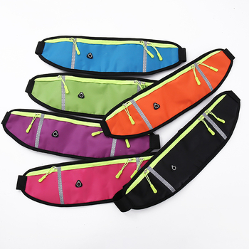 Kerékpáros derék táska - uniszex, vízálló nejlon sporttáska palacktartóval, ultrakönnyű, kültéri használatra (Nylon; Vízálló; Ultra könnyű; Palacktartó; Uniszex)