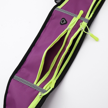 Kerékpáros derék táska - uniszex, vízálló nejlon sporttáska palacktartóval, ultrakönnyű, kültéri használatra (Nylon; Vízálló; Ultra könnyű; Palacktartó; Uniszex)