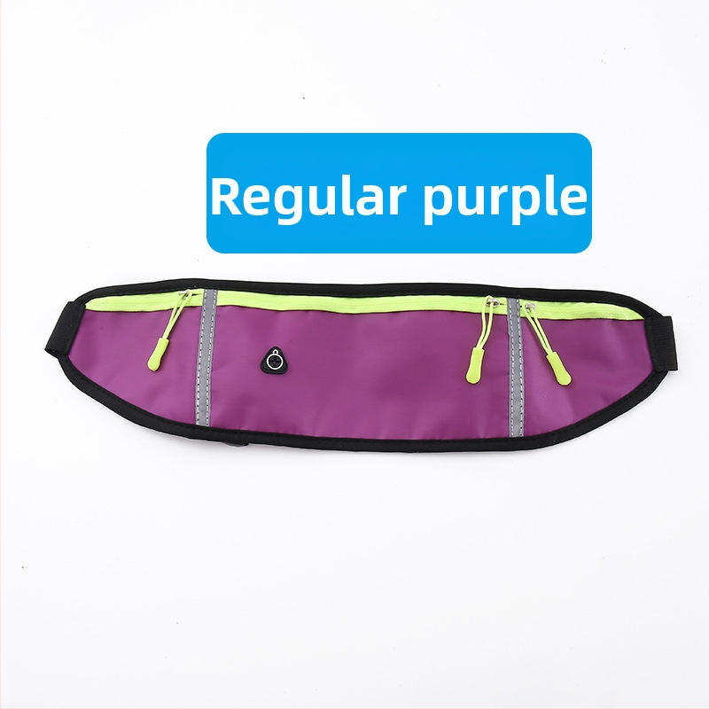 Kerékpáros derék táska - uniszex, vízálló nejlon sporttáska palacktartóval, ultrakönnyű, kültéri használatra (Nylon; Vízálló; Ultra könnyű; Palacktartó; Uniszex)