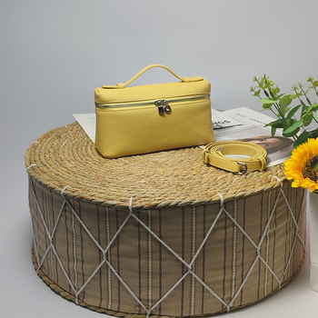 Druga generacija LP19 lunch box torbica, GiGi-stil, kožna kutija torbica za ramena za žene