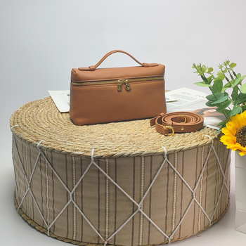 Druga generacija LP19 lunch box torbica, GiGi-stil, kožna kutija torbica za ramena za žene