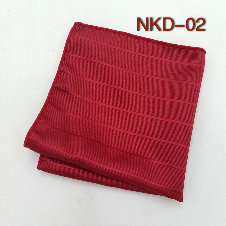 Batistă de buzunar pentru costum, dungată, jacquard vopsit pe fir, fibră de poliester, căptușeală din poliester, stil de seară