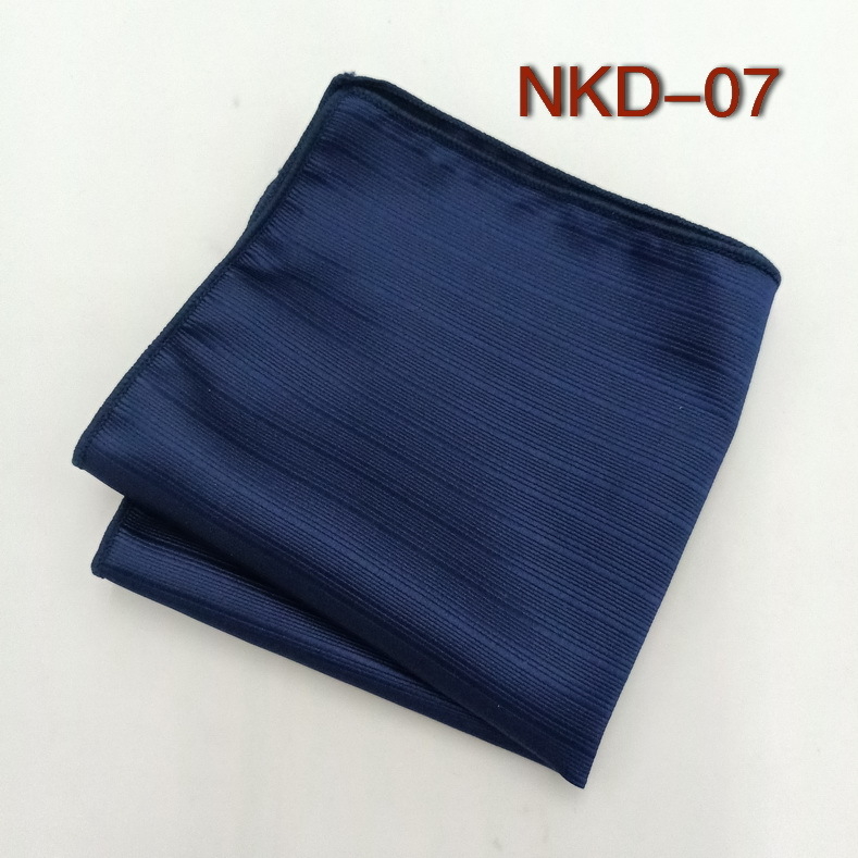 Batistă de buzunar pentru costum, dungată, jacquard vopsit pe fir, fibră de poliester, căptușeală din poliester, stil de seară