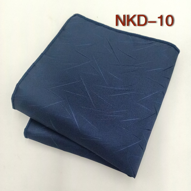 Batistă de buzunar pentru costum, dungată, jacquard vopsit pe fir, fibră de poliester, căptușeală din poliester, stil de seară