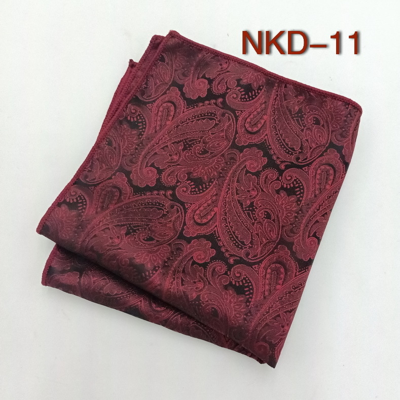 Batistă de buzunar pentru costum, dungată, jacquard vopsit pe fir, fibră de poliester, căptușeală din poliester, stil de seară