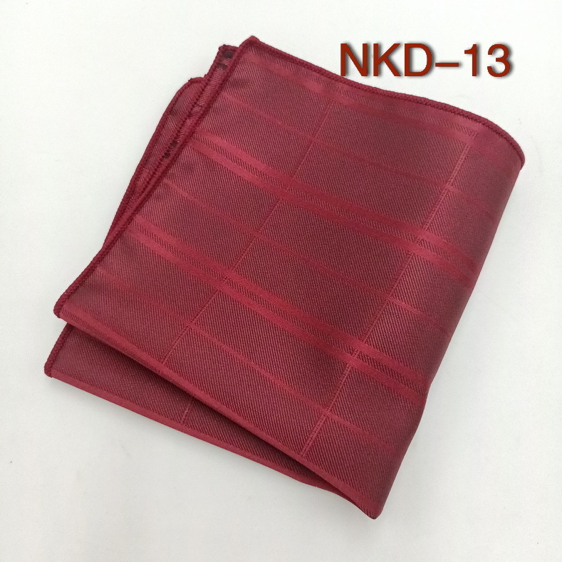 Batistă de buzunar pentru costum, dungată, jacquard vopsit pe fir, fibră de poliester, căptușeală din poliester, stil de seară