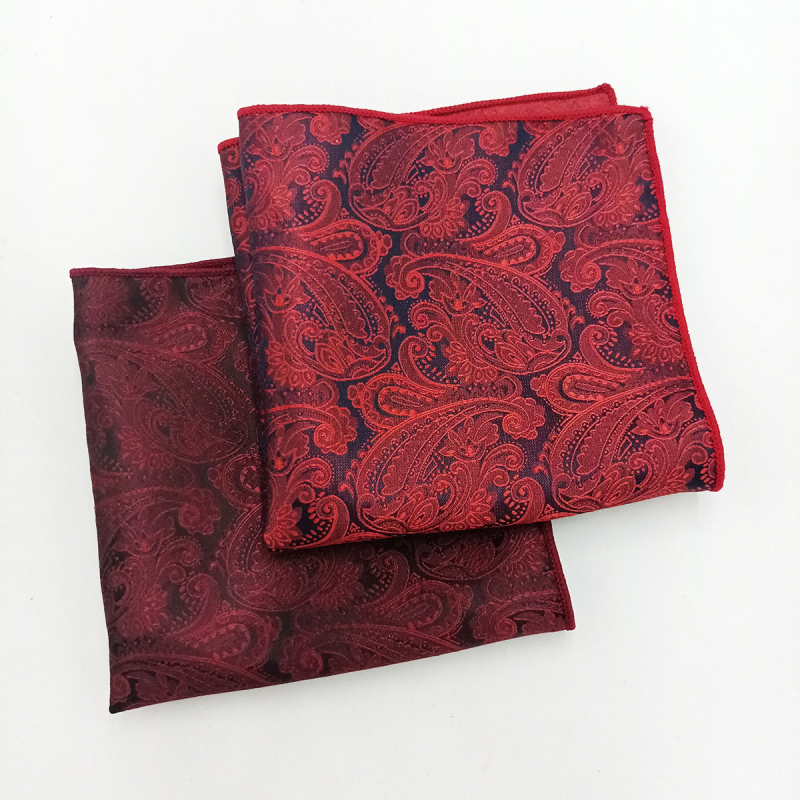 Batistă de buzunar pentru costum, dungată, jacquard vopsit pe fir, fibră de poliester, căptușeală din poliester, stil de seară