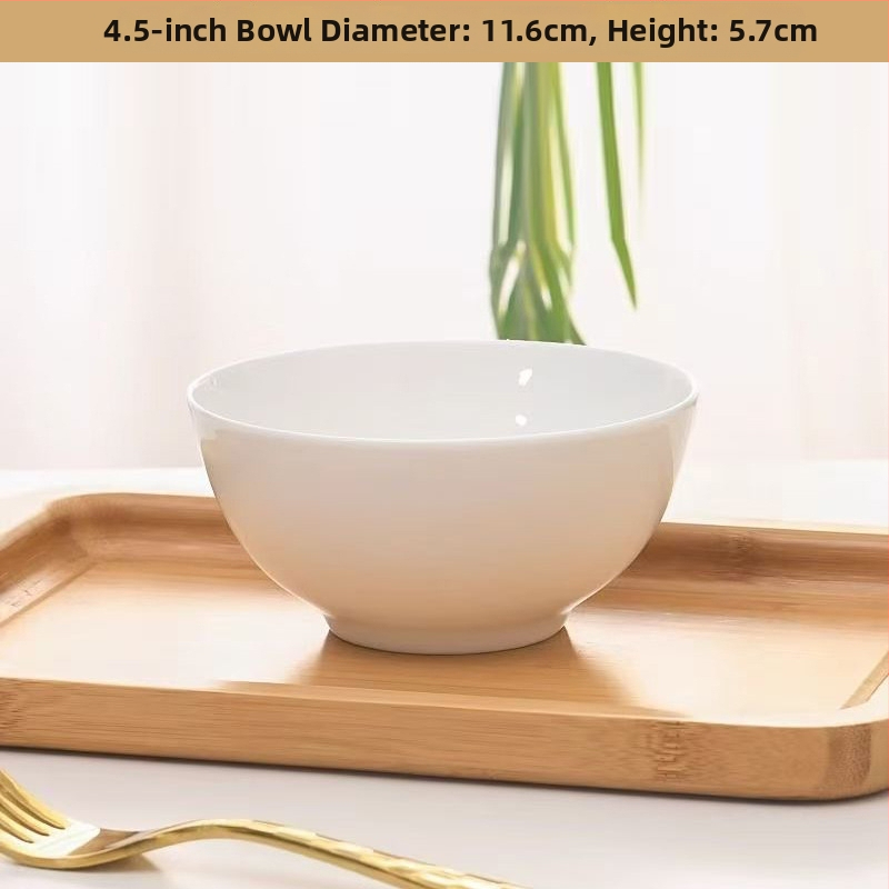 Csontporcelán tálak készlete szállodák és éttermek számára — kör alakú, glazúrt felület, testreszabható