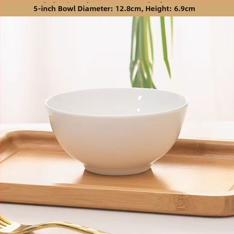 Csontporcelán tálak készlete szállodák és éttermek számára — kör alakú, glazúrt felület, testreszabható