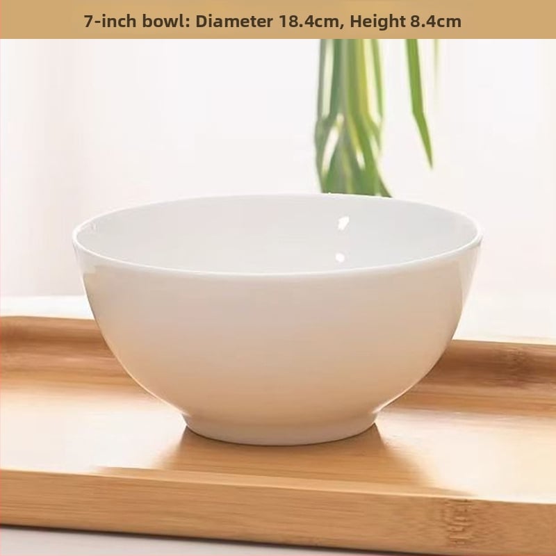 Csontporcelán tálak készlete szállodák és éttermek számára — kör alakú, glazúrt felület, testreszabható