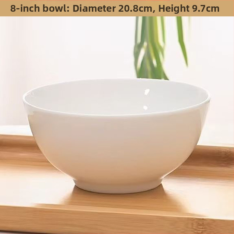 Csontporcelán tálak készlete szállodák és éttermek számára — kör alakú, glazúrt felület, testreszabható