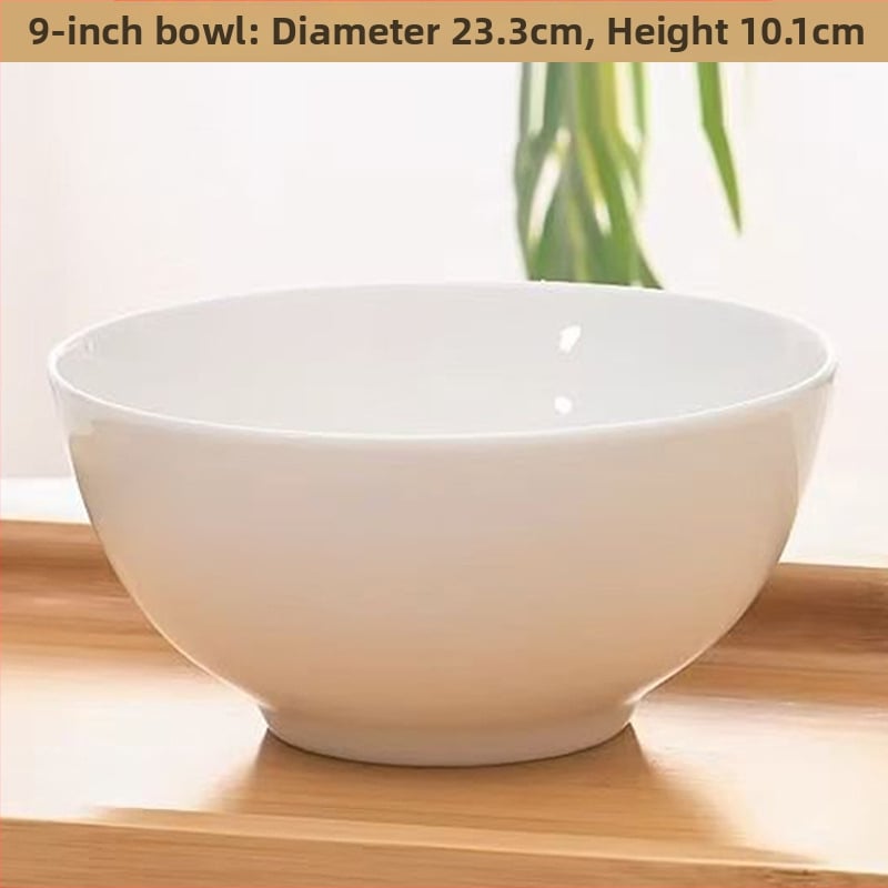 Csontporcelán tálak készlete szállodák és éttermek számára — kör alakú, glazúrt felület, testreszabható