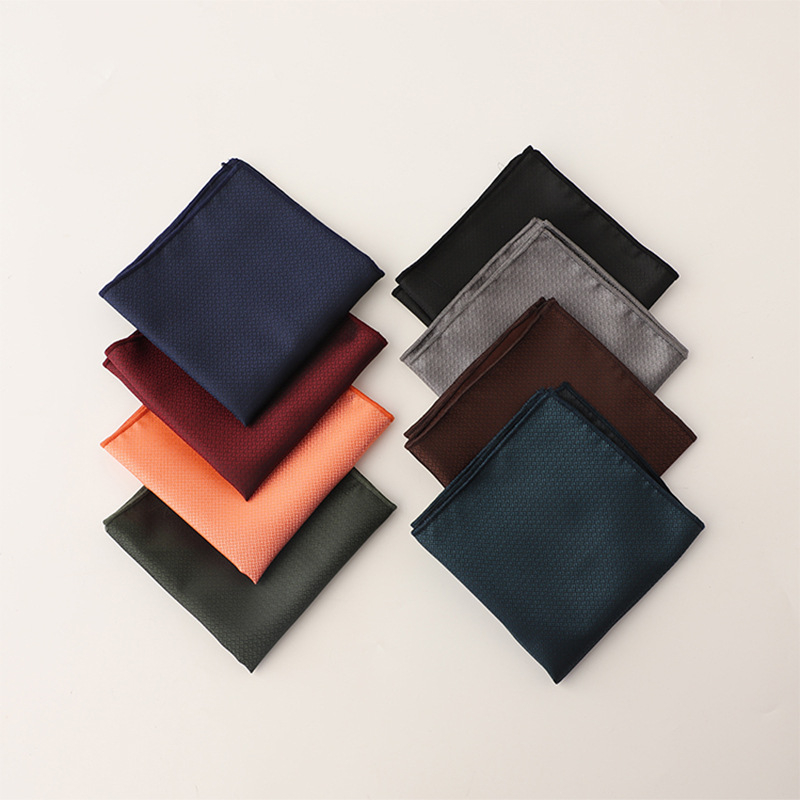 Batistă de buzunar | poliester, monocromă, pentru bărbați, vara 2025