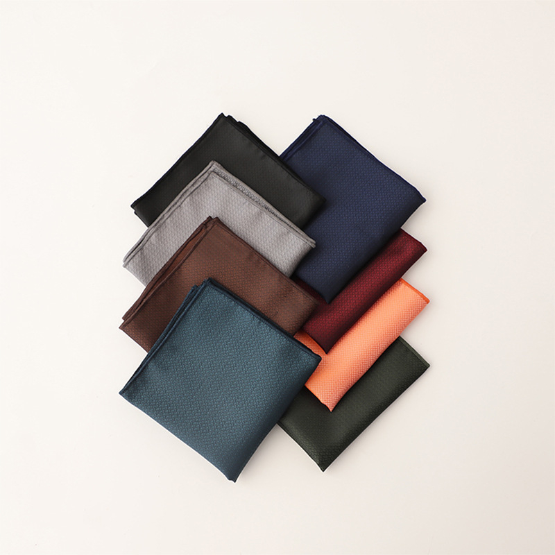 Batistă de buzunar | poliester, monocromă, pentru bărbați, vara 2025