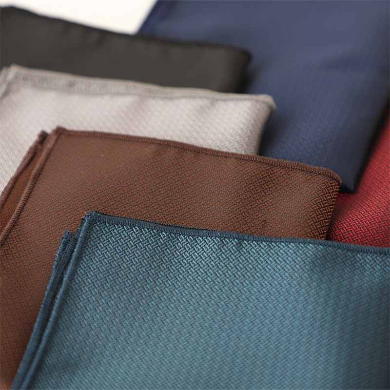 Batistă de buzunar | poliester, monocromă, pentru bărbați, vara 2025