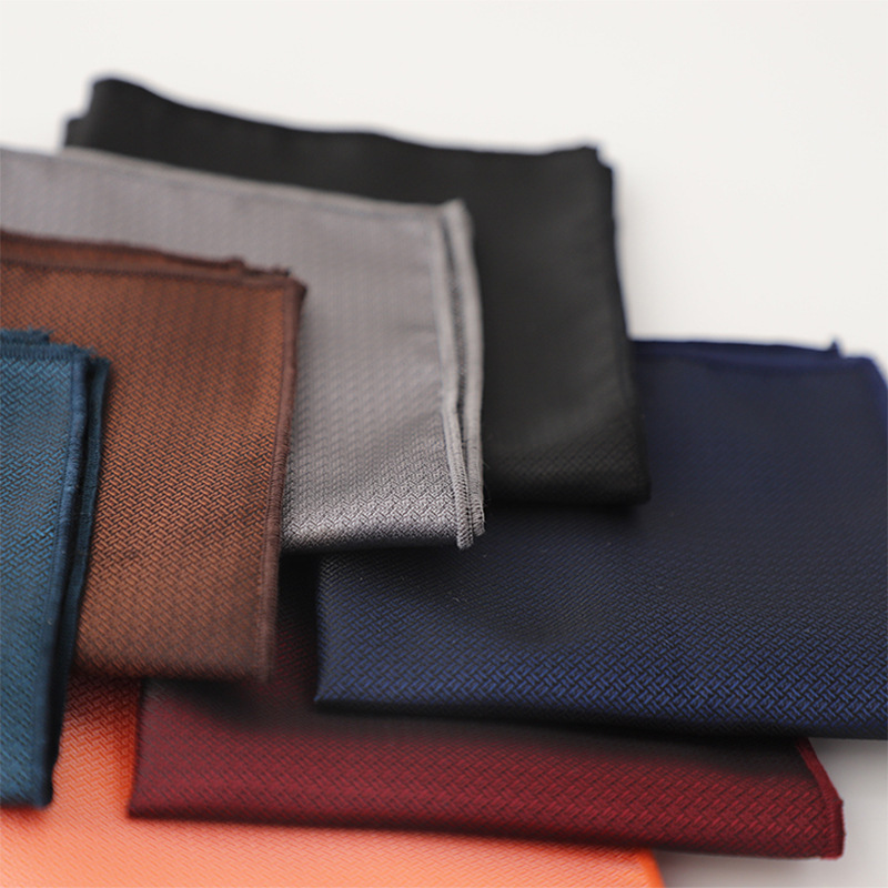 Batistă de buzunar | poliester, monocromă, pentru bărbați, vara 2025