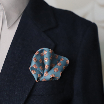 Prosop de buzunar Doris.TD, poliester, imprimeu floral, imprimare, stil lejer