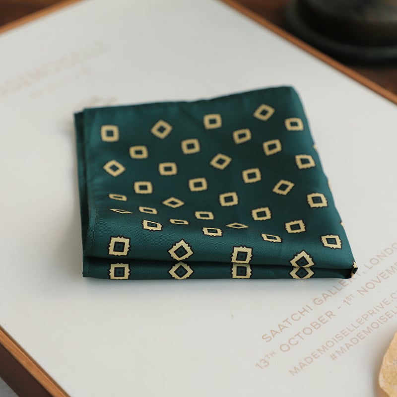 Prosop de buzunar Doris.TD, poliester, imprimeu floral, imprimare, stil lejer