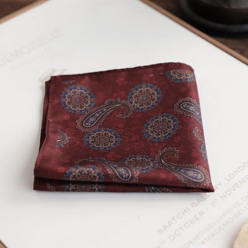 Prosop de buzunar Doris.TD, poliester, imprimeu floral, imprimare, stil lejer