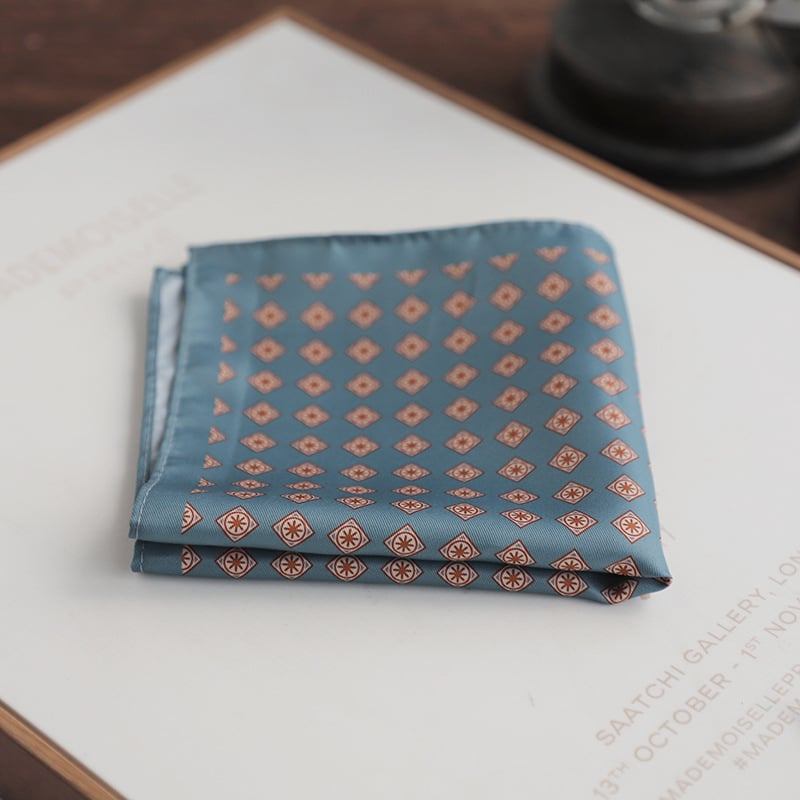 Prosop de buzunar Doris.TD, poliester, imprimeu floral, imprimare, stil lejer