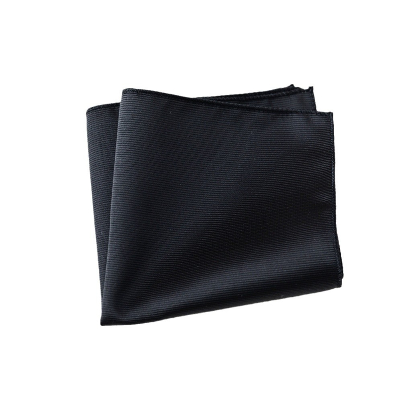 Batistă de buzunar - poliester mătase, stil lux lejer, țesătură Jacquard, model uni