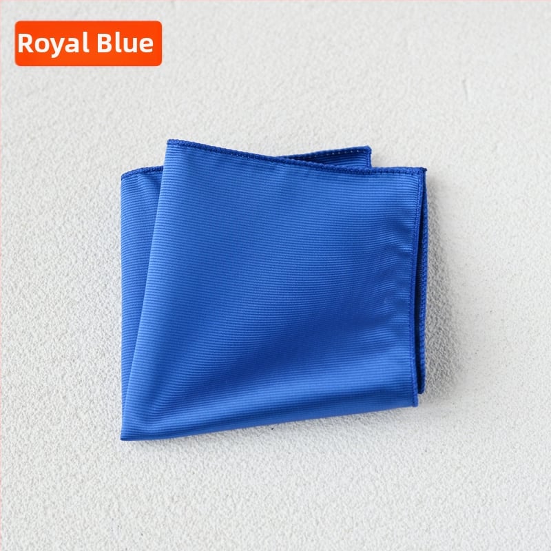 Batistă de buzunar - poliester mătase, stil lux lejer, țesătură Jacquard, model uni