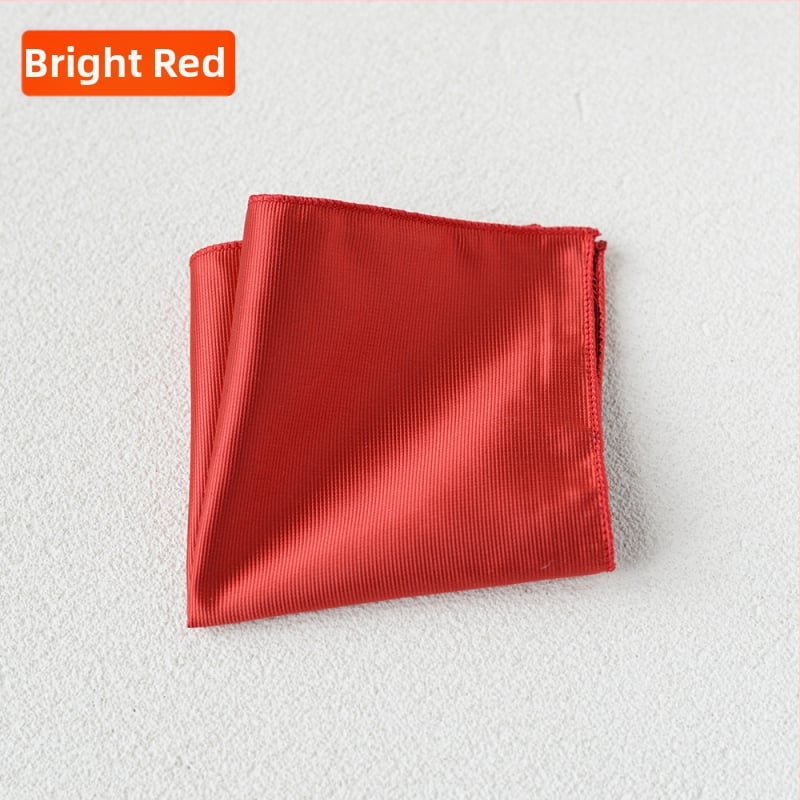 Batistă de buzunar - poliester mătase, stil lux lejer, țesătură Jacquard, model uni