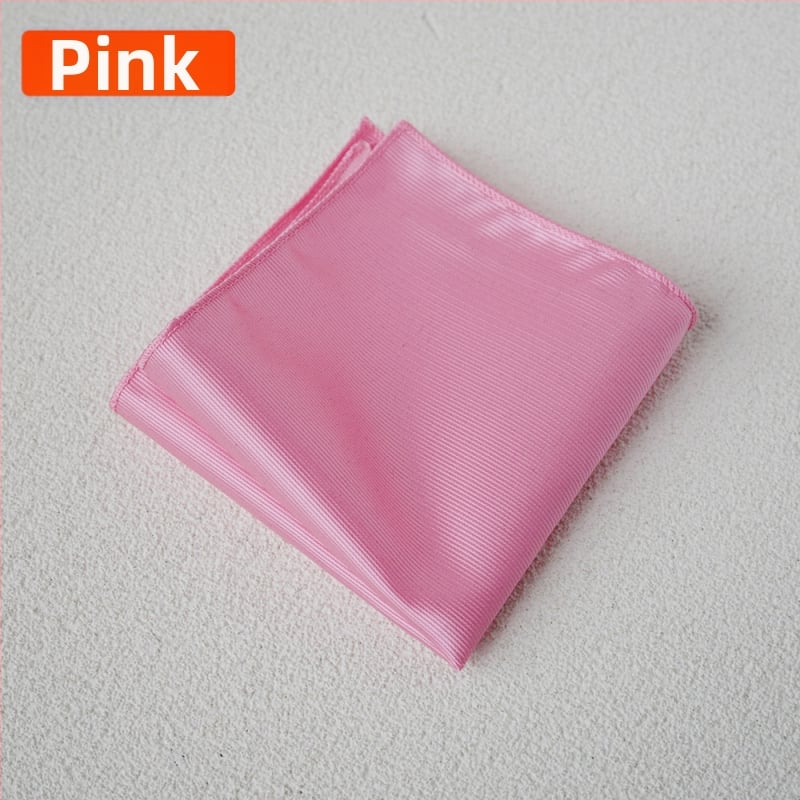 Batistă de buzunar - poliester mătase, stil lux lejer, țesătură Jacquard, model uni